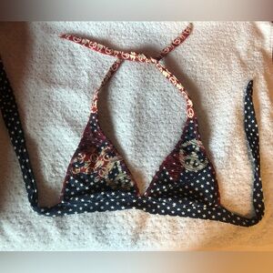 Lucky brand vintage medium bathing suit top. Top only